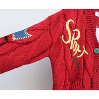 Cárdigan de punto cálido para mujer, chaqueta bordada con bolsillos, abrigo holgado, otoño e invierno, 2023 - details 18