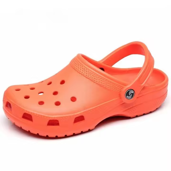 Zuecos Clásicos Universales para Hombres y Mujeres Regalo Perfecto para San Valentín, Cumpleaños, Día de la Madre Tamaño 43-44, Naranja - 1