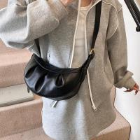 Bolso cruzado plisado de estilo coreano, bolso ligero de Color sólido de PU, bolso de mano de cuero suave, bolso de hombro para mujer - details 15