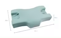 Almohada de belleza antiarrugas para el cuello, salón de belleza para hoteles, rebote lento, almohada de espuma viscoelástica, diseño científico, sueño cómodo - details 0