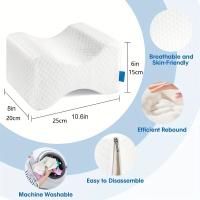 Funda De Espuma Viscoelástica Para Piernas, cojín Para Dormir De lado-alivia La Ciática, Espalda, Caderas Y Rodillas - details 1