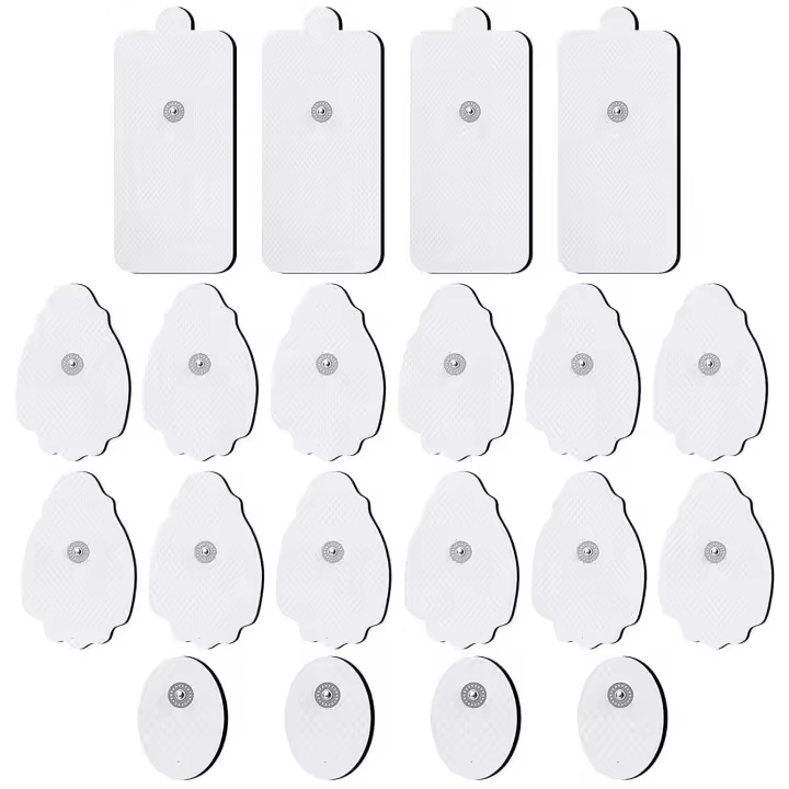 Electroestimulador de Fisioterapia Tens, masajeador de Pulso EMS de Baja Frecuencia, 12 Modos - 1
