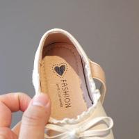 Zapatos de cuero para niños, nuevos zapatos planos para niñas de primavera y otoño con lazo, zapatos informales versátiles de moda de princesa para niños, suela blanda - details 21