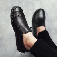 2024 nuevos zapatos de conducción cómodos Mochaxin formales de cuero genuino de moda para hombres - details 2
