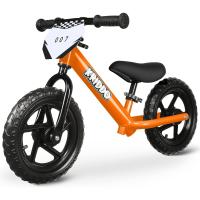 años, Edad 18 Meses a 5 años, Bicicleta de Empuje de 12 Pulgadas con Placa Individual (3 juegos de pegatinas incluidas), Bicicleta de regalo para 2-3 niños y niñas - details 6