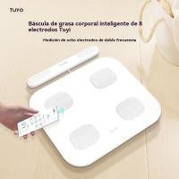 2025 nova balanza de grasa corporal de ocho electrodos balanza electrónica pesa grasa corporal balanza de peso corporal uso doméstico - details 2