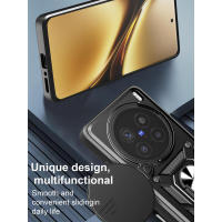 Teléfono para Vivo X200 Pro 5G con cubierta de lente deslizante, funda con soporte a prueba de golpes - details 2
