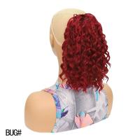 Extensión de cola de caballo rizada y ondulada profunda ombré, rizos Afro, cola de caballo con cordón, peluca con Clip, postizo de cola de caballo esponjoso para uso diario - details 5
