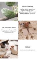 Un trozo de material de cáñamo de imitación natural, el palo molar de gatito es rico en hierba gatera C010 - details 7