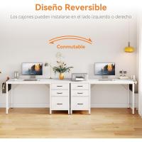 Escritorio de Escritorio en Casa Espacioso con Soporte para Auriculares y Bolsa de Almacenaje - details 4
