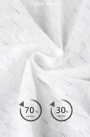 Camisón de Seda-Algodón para Mujer Verano 2025 Pantalones Cortos con Tirantes - details 1