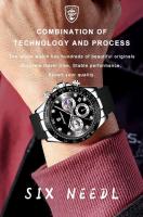 Reloj Deportivo de Lujo Automático Correa de Silicona Impermeable Luminoso - details 11