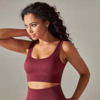 Sujetadores deportivos sin costuras para mujer, ropa interior a prueba de golpes para correr en el gimnasio, top corto, sujetador de yoga transpirable - details 8