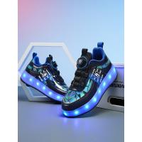 Zapatos de Ruedas Baozou Modelos Sencillos y Dobles Automáticos LED de Luz - details 16
