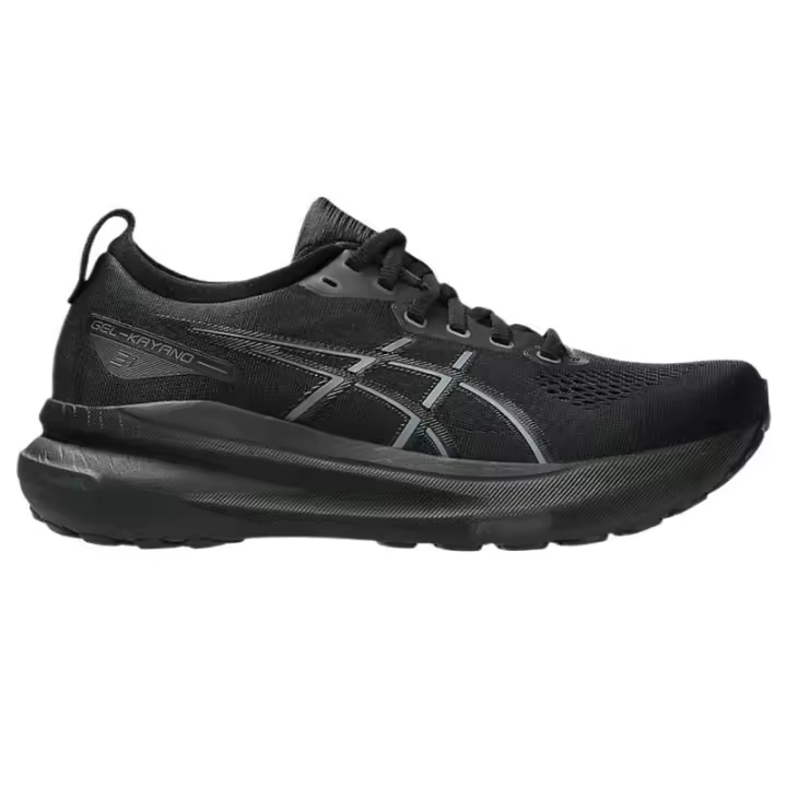 Leten GEL-KAYANO 31 (D WIDE) ZAPATOS DE CORRIDA PARA MUJER EN NEGRO/NEGRO - 1