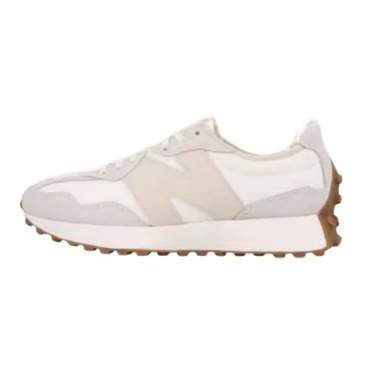 100% auténtico Leten NB 327 WS327SO Beige para hombres y mujeres zapatos para correr casuales retro - 1