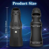 Anillo vibratorio para pene, juguete sexual, pareja, agente retardante de eyaculación, castidad, escroto, testículos, máscara masculina, vibrador homosexual - details 4
