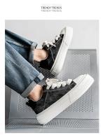 Zapatillas de Lona Negras para Hombres Primavera 2025 Estilo Casual Versátil para Estudiantes - details 19