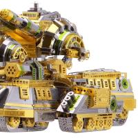 Piececool-rompecabezas de Metal 3D Skynet Spider, modelo de tanque superpesado, Kits de construcción, juguete DIY para adolescentes - details 12