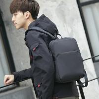 Mini mochila impermeable para hombre, bolso escolar de hombro pequeño Oxford ligero, resistente al desgaste, mochilas de viaje de Color sólido para hombre - details 2