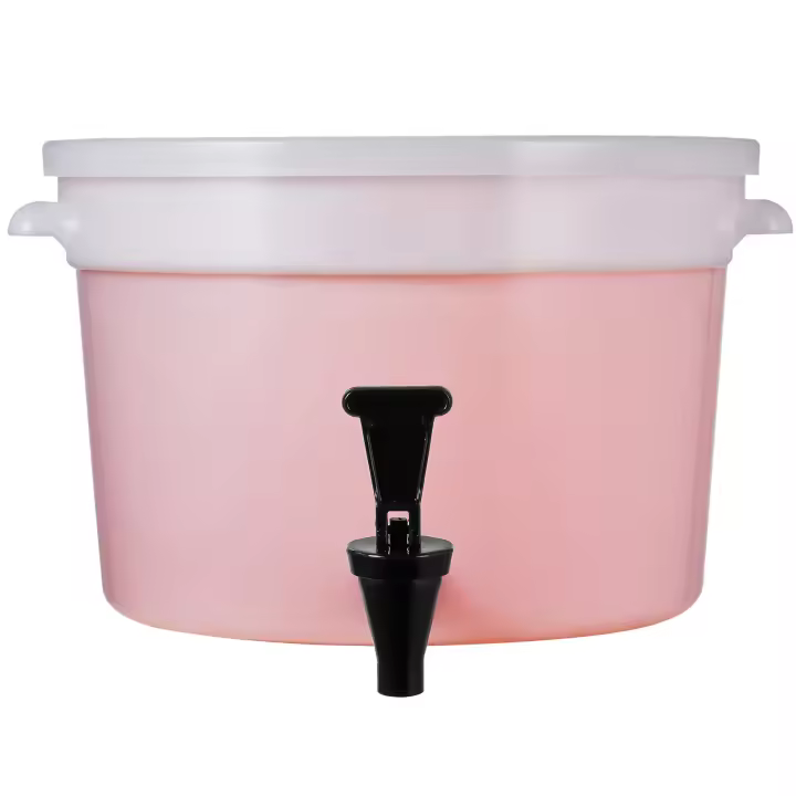 SucceBuy Dispensador de bebidas, 3 galones, bebidas para fiestas, plástico, espiga y tapa, jugo, té, agua, restaurantes, hoteles - 1