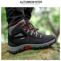 Zapatos de senderismo de cuero de alta calidad para hombre, botas de acampada resistentes al desgaste para exteriores, zapatos de Trekking, zapatillas de caza y escalada - details 28