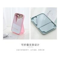 Espejo de Maquillaje Plegable Portátil Small Mirror Cuadrado para Estudiantes en Dormitorios - details 6