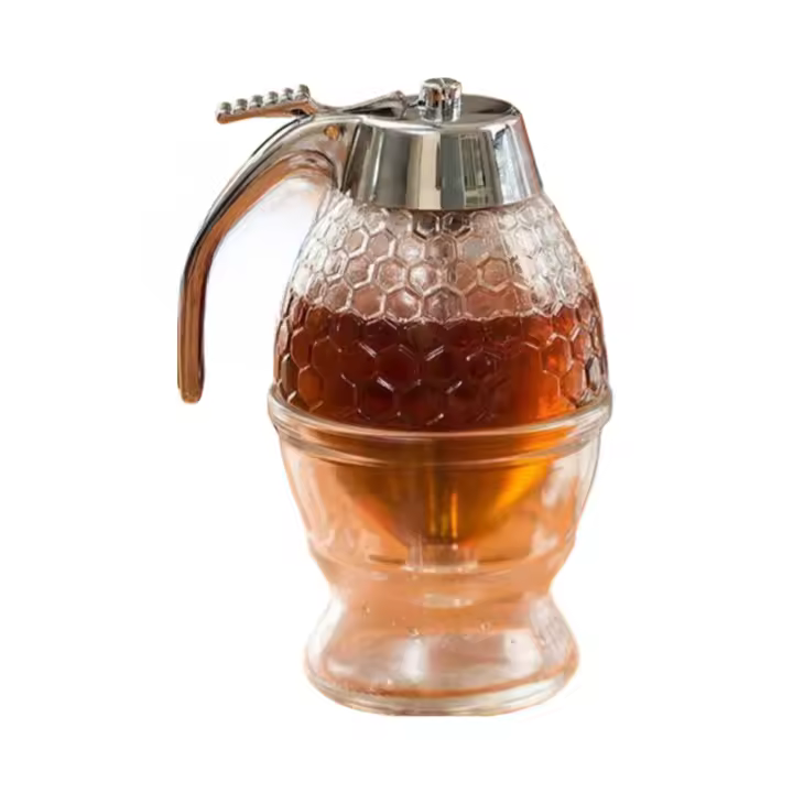 Dispensador de miel exprimidor botella de miel dispensador de jugo de lata de miel - 1