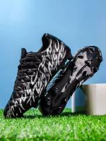 Venta al por mayor y al por menor de zapatos de fútbol transpirables para hombres y niños, uñas largas rotas antideslizantes para deportes de primavera, invierno y verano - details 7