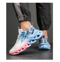 Zapatos deportivos ligeros y de moda para hombre, calzado deportivo informal de malla versátil para exteriores, adhesivo frío, de corte bajo, talla grande - details 13