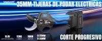 Tijeras de Podar Eléctricas Swansoft 8608 35mm Potencia de 900W Batería Profesional - details 0