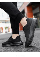 Zapatillas de moda para hombre Zapatillas de malla transpirables Zapatos para correr huecos para hombre - details 12