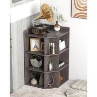 Estantería de Madera con 9 Compartimentos Librería con 5 Puertas 90 x 29 x 90 cm - details 8