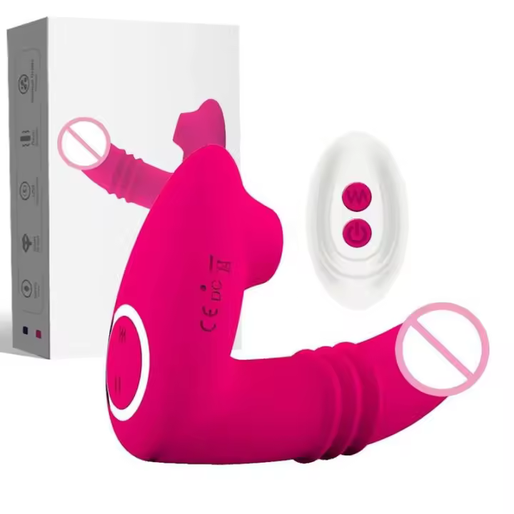 Leten-consolador vibrador de 10 velocidades con ventosa para mujer, vibrador de succión de Vagina, estimulador de clítoris de succión Oral, juguete sexual erótico para adultos - 1