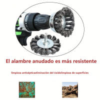Cepillo de alambre trenzado 3 piezas - details 4
