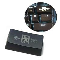 Teclas 2U seguras a través del espacio de retroceso Teclas retroiluminadas grabadas en ABS R9UA - details 1