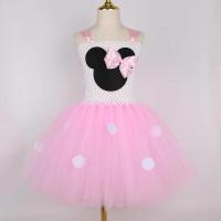 Vestido Tutú Minnie Cosplay Niñas, Fiesta de Cumpleaños, Vestido de Princesa, Cosplay, Navidad, Halloween, Disfraz de Ratón para Niños, Tela - details 17