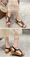 Sandalias de moda nuevo verano Internet celebridad Ins estudiante moda apariencia ropa al aire libre con falda zapatos - details 11
