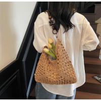 Popular Beach Vacation Nuevo bolso de hombro tejido versátil para mujer, bolso portátil. - details 21