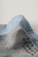 Calcetines de yoga antideslizantes de silicona para mujer, calcetines profesionales de entrenamiento interior para Pilates, calcetines deportivos bonitos con bordado de perro de dibujos animados - details 33
