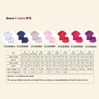 Pijamas para niños y niñas, Top de satén de seda, pantalón de manga larga, pijamas lisos con botones para bebés, conjunto de satén, camisón, ropa de dormir para niños - details 2