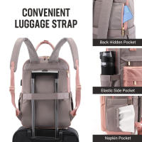 Nueva mochila para niñas, bolsa para portátil de gran capacidad a la moda, mochila de viaje portátil, mochila escolar - details 9