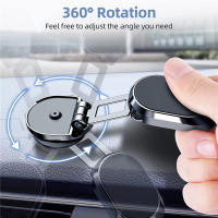 Soporte de Teléfono Magnético Giratorio 360 para Coche Inteligente con GPS y Almacenamiento Plegable Compatible con iPhone Samsung Xiaomi LG Tipo de Montaje en Tablero - details 2