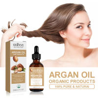 La loción para el cabello densa con aceite de nuez marroquí de Eelhoe previene la caída del cabello, solidifica, suaviza el cabello, nutre, masajea el cuero cabelludo y - details 1