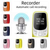 Mini teléfono móvil BM10 de baja radiación,dispositivo con modo de espera Dual,grabación de sonido,Bluetooth - details 5