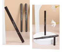 Lápiz potenciador de cejas de doble cabeza, tatuaje resistente al agua, lápiz profesional para cejas de larga duración con cepillo para cejas, maquillaje de ojos Natural - details 22