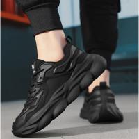 Nuevos zapatos masculinos zapatos deportivos de carrera casuales transpirables zapatos de moda ligeros y gruesos para hombres - details 6