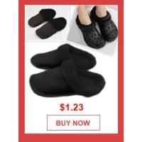Zapatillas desechables de invierno para hombre y mujer, Zapatillas de casa de Hotel, sandalias de viaje portátiles antideslizantes, chanclas suaves y cálidas de lana Coral, 1 par - details 3