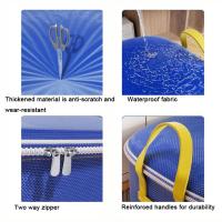 Bolsa de almacenamiento de ropa de gran capacidad, impermeable, a prueba de humedad, para edredones, reutilizable con cremallera - details 8