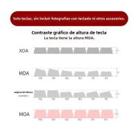 Teclas originales grabadas en el lateral Geng Gui para teclado mecánico Wooting60HE Orr ATK68 Mega Lion MAD60 (teclado no incluido) - details 4